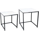 VERK_GROUP VERK GROUP garnitura dveh klubskih mizic iz marmorja 8711252 | Shoptok.si
