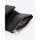 Shelvt Small black women's faux leather wallet | shoptok.hr