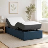  Električni podesivi okvir kreveta Plava 200 x 70 x 33,5 cm | shoptok.hr