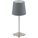 Eglo 54906 - LED stona lampa 1xE14/6W/230V siva/hrom | Eponuda.com