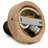  Brilagi - LED plafonski luster CERIA WIRE 1xE27/40W/230V 40x56 cm crna/hrast | Eponuda.com