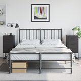 vidaXL Nočna omarica 2 kosa črna 36x39x78 cm jeklo Cene