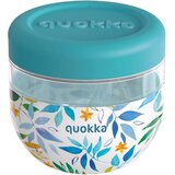 NOBRAND Quokka, Posoda za hrano z motivom akvarelnih listov 500ml s pokrovom, Večbarvno, (5000071468) Cene