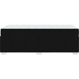  Konstrukcija postelje z vzmetnico Črna 100 x 200 cm blago, (5000126617) | Shoptok.si