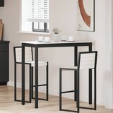  Stol za bar Bijelo 110 x 55 x 105 cm Čvrsto borovo drvo | shoptok.hr