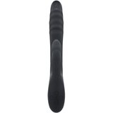 Playboy Brzi Zeko - akumulatorski vibrator s klitorisom (crni) | shoptok.hr