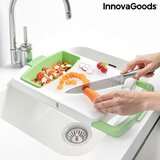 InnovaGoods Daska za rezanje na izvlačenje s pladnjem, spremnikom i cjedilom 3 u 1 PractiCut | shoptok.hr