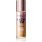 Makeup Revolution Bright Light posvetlitveni tonirani fluid odtenek Illuminate Medium 23 ml