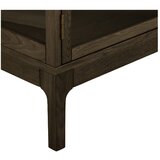 House Nordic Tamno smeđa vitrina u dekoru hrasta 180x80x40 cm Zamora – | shoptok.hr