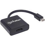 Manhattan 152570 Mini-DisplayPort adapter [1x moški konektor mini Displayport - 1x ženski konektor HDMI] črna zaščiten\, UL-certificirano 15.00 cm, (20430135) Cene