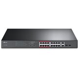 Tp-link 16-Port 10 /100Mbps + 2-Port Gigabit Unmanaged PoE Switch | shoptok.hr
