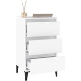  Nočna omarica bela 40x35x70 cm inženirski les, (20730570) | Shoptok.si