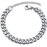 IZMAEL Narukvica TO-34786 - Srebrna / 18+5cm / 11mm | shoptok.hr