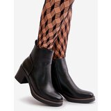 Boto Insulated Women's Heeled Boots Eco Leather Black Irittes | ePonuda.com