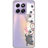 torbica silikonska print skin za honor X6b cats