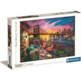 Clementoni Manhattan balcony sunset Slagalica 3000 kom Grad Cijene