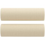  3-dijelni set sofa s jastucima krem od mikrovlakana | shoptok.hr