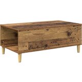 vidaXL Klubska miza Star les 90 x 50 x 35 cm Konstruiran les | Shoptok.si