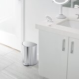 simplehuman Kovinski koš za smeti s pedalom v mat srebrni barvi 6 l – | Shoptok.si