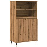 vidaXL Visoka komoda boja hrasta artisan 60x36x110cm konstruirano drvo | shoptok.hr