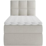 MID.YOU POSTELJA Z VZMETNICO 90 cm x 200 cm , les, tekstil, leseni material krem barve | Shoptok.si