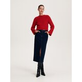 Reserved Navaden pulover - Rdeča | Shoptok.si