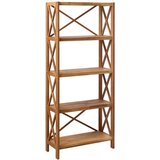 Unique Furniture Regal od punog hrasta u prirodnoj boji 70x161 cm X-Shelf – | shoptok.hr