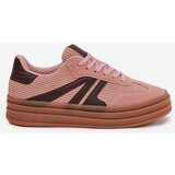 Boto Corduroy Women's Sneakers on Platform Pink Skye | shoptok.hr