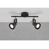 Nordlux Spot svetiljka ASLAK 2xGU10/35W/230V crna | Eponuda.com
