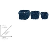 Wenko Tekstilne košare u setu 3 kom 30x25x19 cm Tom Tailor – | shoptok.hr