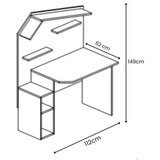 Hanah home Studio višenamenski sto Ayder New Pink | ePonuda.com