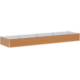  Povišena vrtna gredica 390 x 100 x 36 cm Cinkani čelik | shoptok.hr