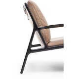 Gazzda Crna/bež kožna fotelja Dedo – | shoptok.hr