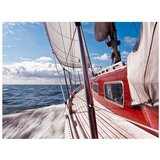  Tapeta - A boat far from the shore 200x154 | shoptok.hr