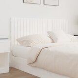  Zidno uzglavlje bijelo 140x3x60 cm od masivne borovine | shoptok.hr