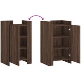  Komoda boja smeđeg hrasta 45x35x75 cm od konstruiranog drva | shoptok.hr