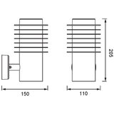 Ledvance LED spoljna zidna svetiljka RONDO LED/9W/230V IP44 | Eponuda.com