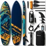 B-roba SUP daska na naduvavanje L šarena 335x84x15cm