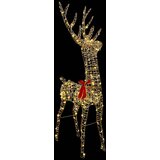 vidaXL 3D irvas Topla bijela 128 cm PET | shoptok.hr