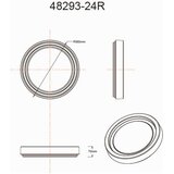 Globo Plafonjera LED 24W 1636lm 4000K 38cm Marcia | shoptok.hr