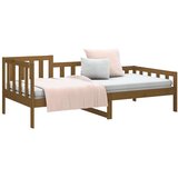  Dnevna postelja medeno rjava 80x200 cm trdna borovina, (20684877) | Shoptok.si