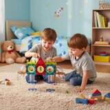  Magnetni set građevinski blokovi TUNEL, Marble Run - 113 dijelova | shoptok.hr