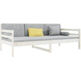  Dnevni krevet bez madraca bijeli 90 x 190 cm masivna borovina | Eponuda.com
