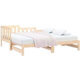  Dnevni ležaj na izvlačenje 2x (80 x 200) cm od masivne borovine | shoptok.hr