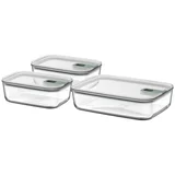 Easy Clip Frischhaltedose 3-tlg, nordic sage