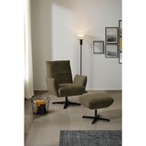 Dieter Knoll FOTELJ, kaki tekstil | Shoptok.si