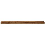  Zidne police 4kom boja staro drvo 40x10x1,5cm konstruirano drvo | Shoptok.si