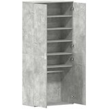  Ormar za cipele s policom Betonski sivi 80 x 39 x 178 cm | Eponuda.com