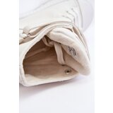 Big Star Women's Padded Platform Trainers White | Shoptok.si