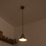  visilica na lanku ETNA II 1xE27/15W/230V, prečnik 18,5 cm, bež | Eponuda.com